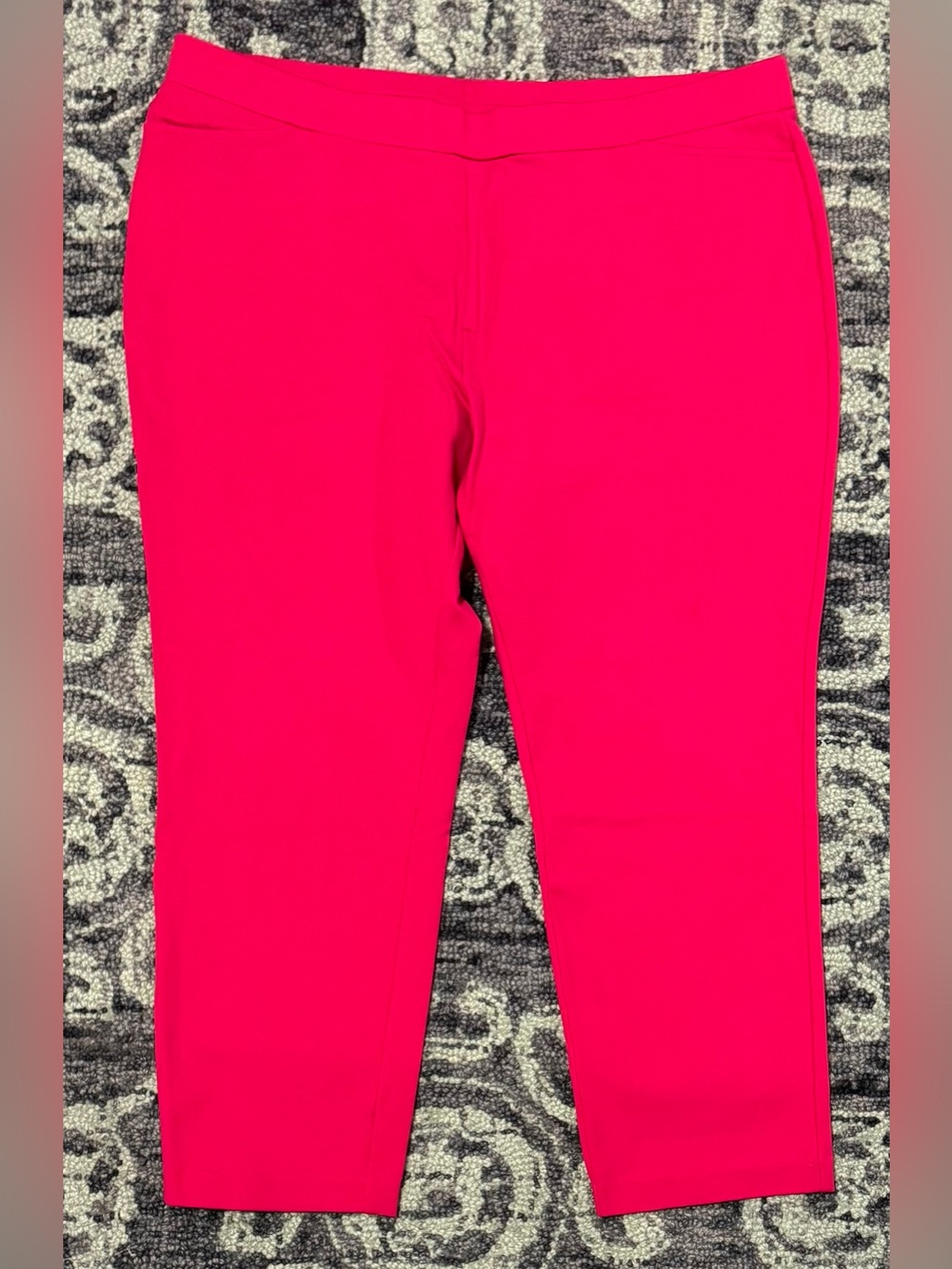 Susan Graver Petite Smart Ponte Knit Slim Leg Pants! Size XLP. - Picture 2 of 11